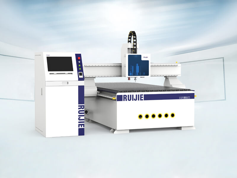 Ruijie Contour Cutting Vibration Knife CNC Router with High Efficiency Working