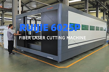 Big Size 6025P Fiber Metal Laser Cutting Machine.